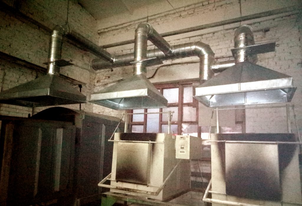 Реконструкция сетей отопления, вентиляции, освещения и силовых электрических сетей